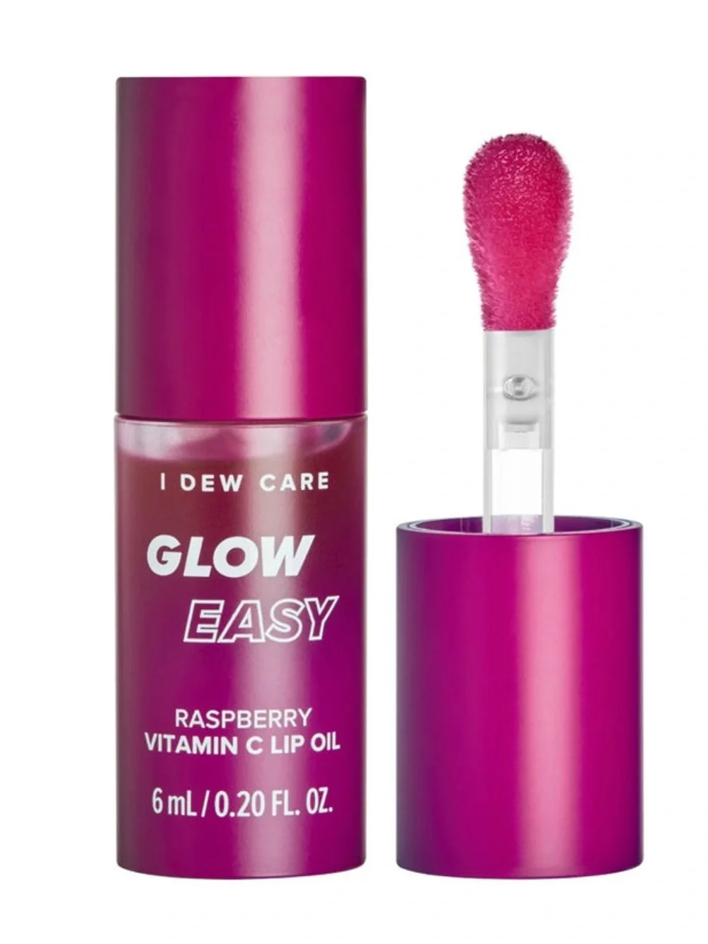 I Dew Care Glow Easy Raspberry Vitamin C Lip Oil 6ml BRAND NEW IN BOX